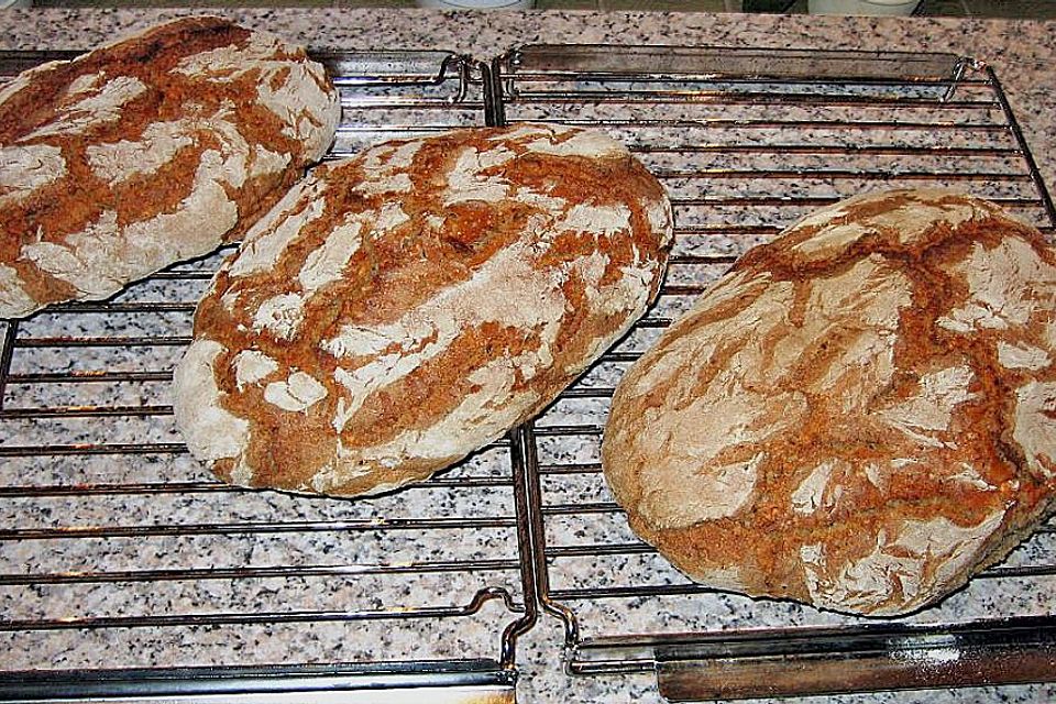 Rustikales Sauerteigbrot