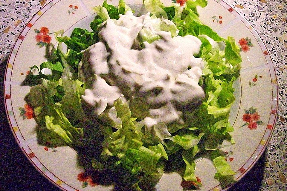 Endiviensalat mit Knoblauch