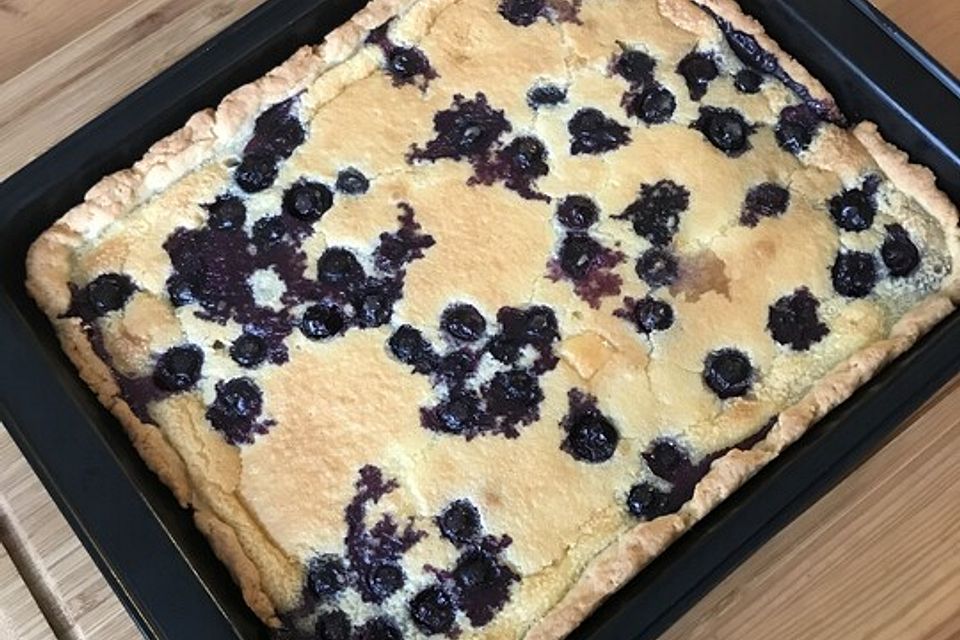 Heidelbeerkuchen Landfrauenart