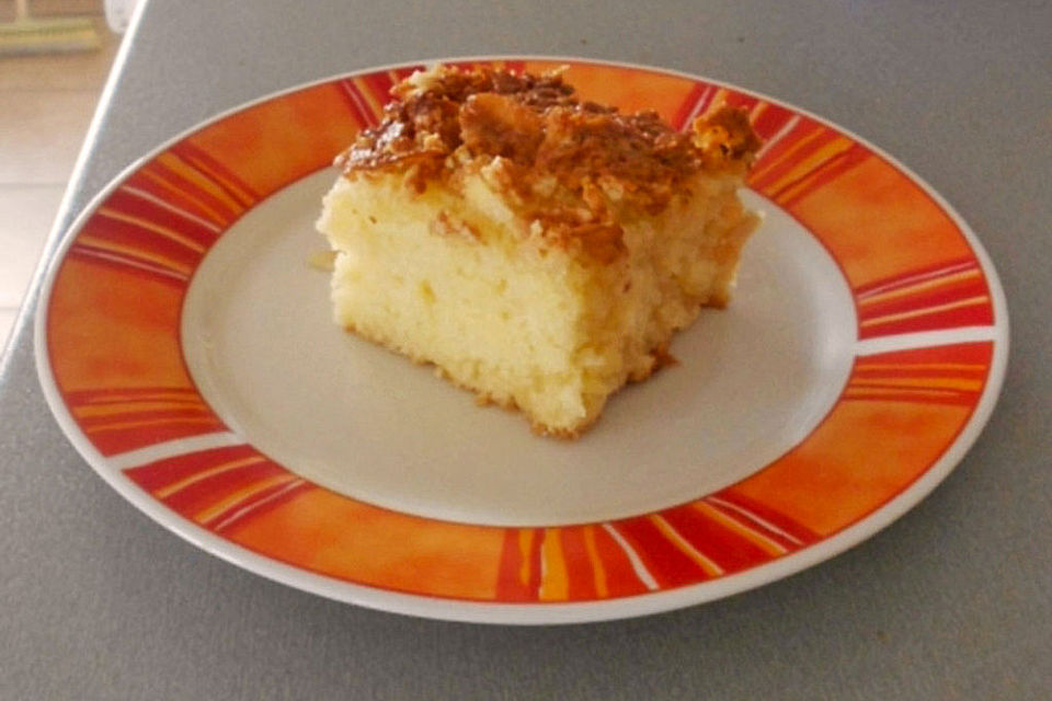 Bienenstich - Mandelkuchen vom Blech