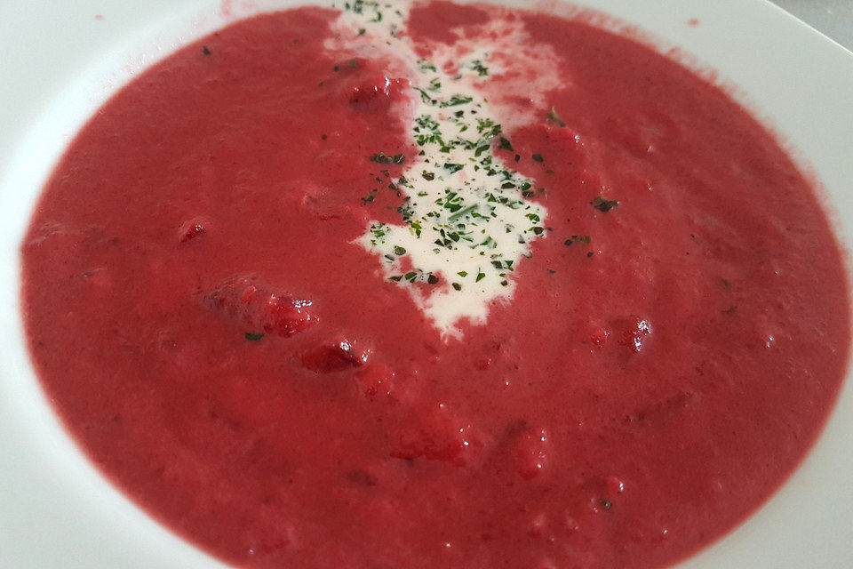 Meine Rote Bete Suppe