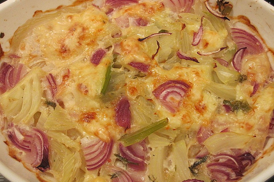 Fenchel überbacken