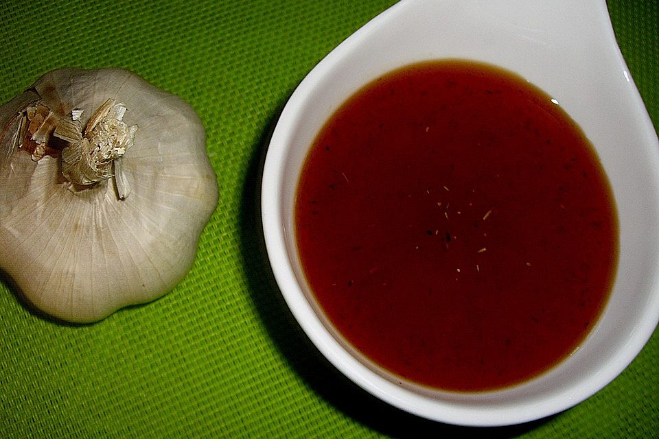 Knoblauch-Kräuter-Öl