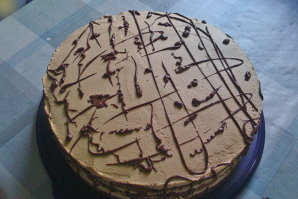 Mokka-Sahnetorte