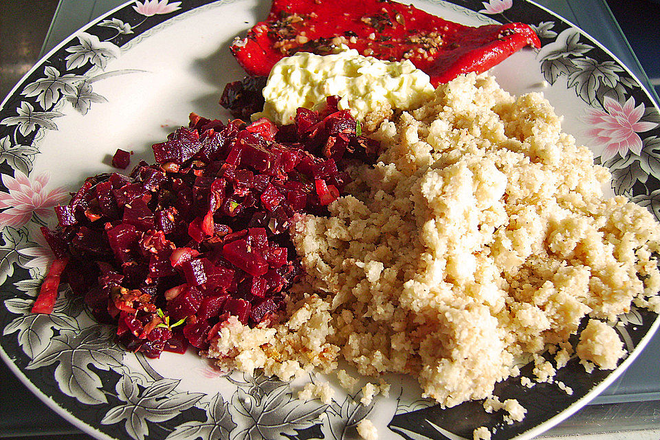 Rote Bete-Tatar vegetarisch