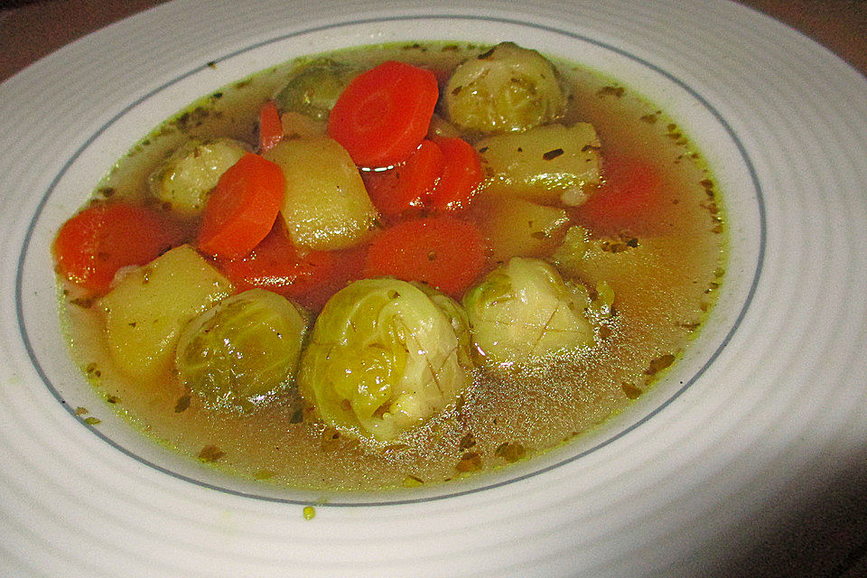 Rosenkohlsuppe