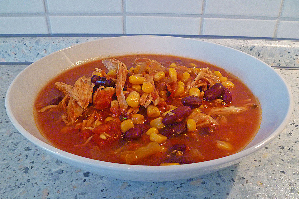 Mexikanische Taco-Suppe