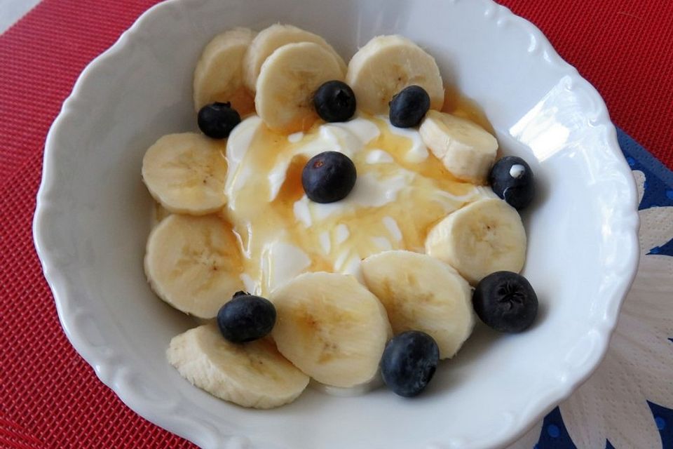 Bananen-Honig-Joghurt