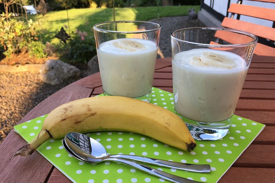 Bananen-Honig-Joghurt