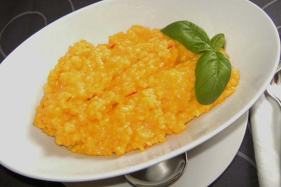 Risotto mit Safran