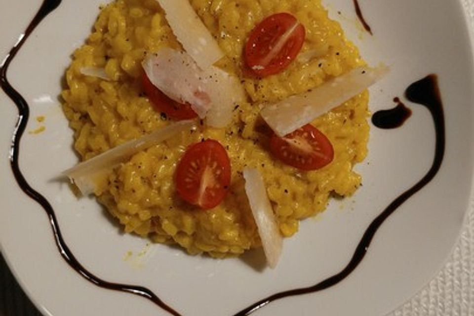 Risotto mit Safran