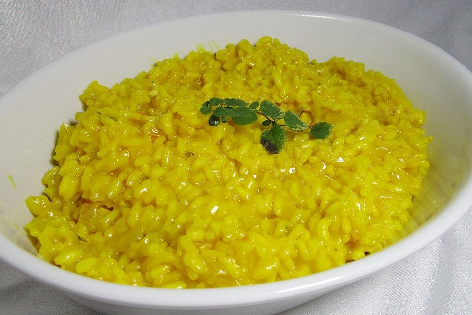 Risotto mit Safran