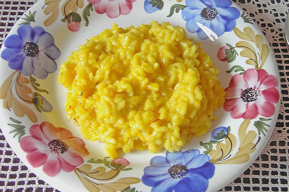 Risotto mit Safran