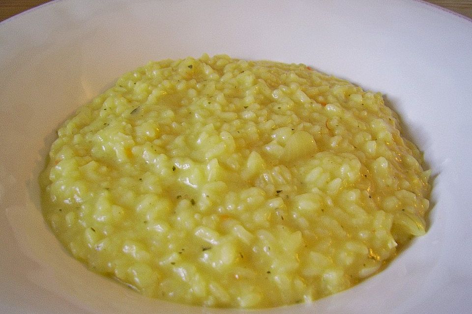 Risotto mit Safran