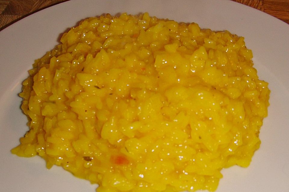 Risotto mit Safran