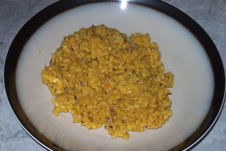 Risotto mit Safran