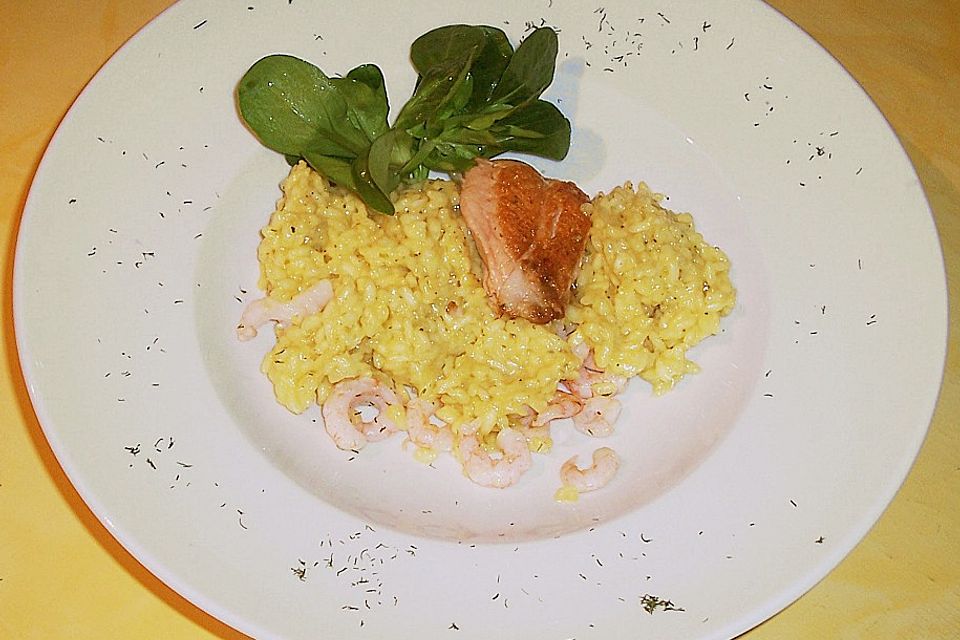 Risotto mit Safran