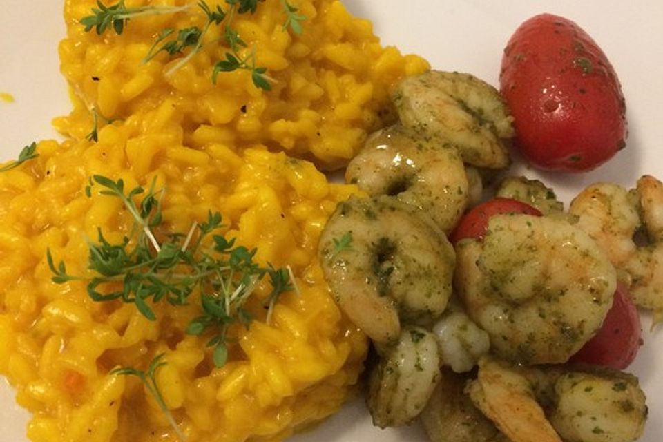 Risotto mit Safran