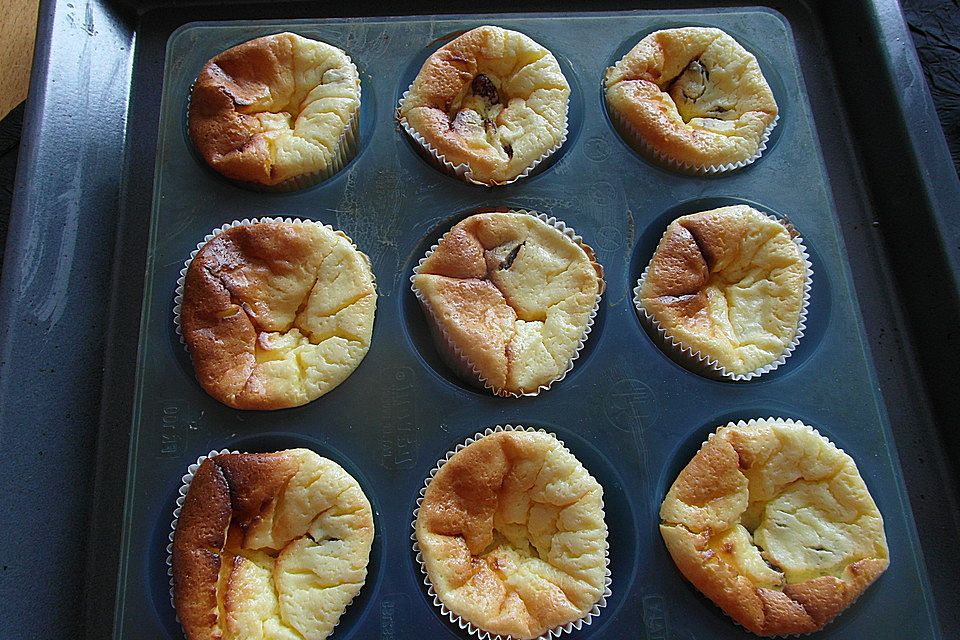 Schnelle Käsekuchen-Muffins