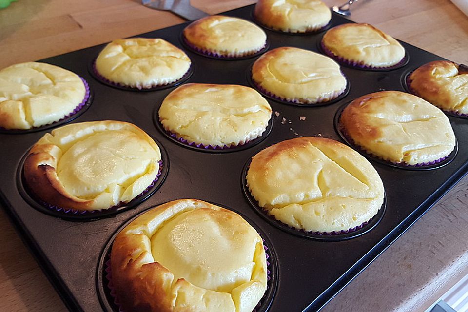 Schnelle Käsekuchen-Muffins