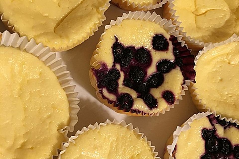 Schnelle Käsekuchen-Muffins