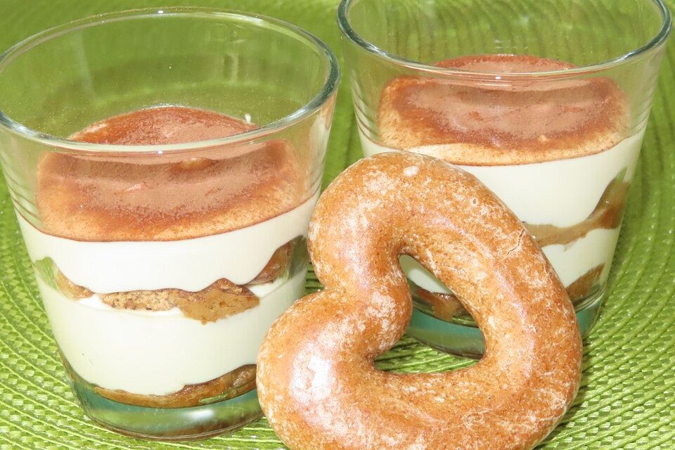 Lebkuchen-Tiramisu mit  Eierlikörcreme