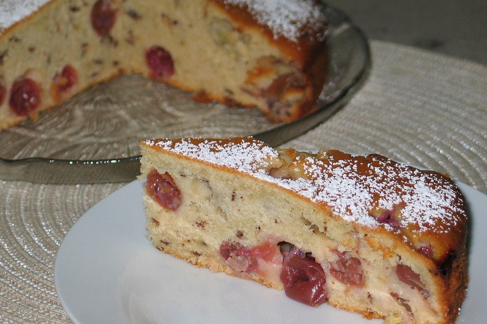 Bananen-Stachelbeerkuchen