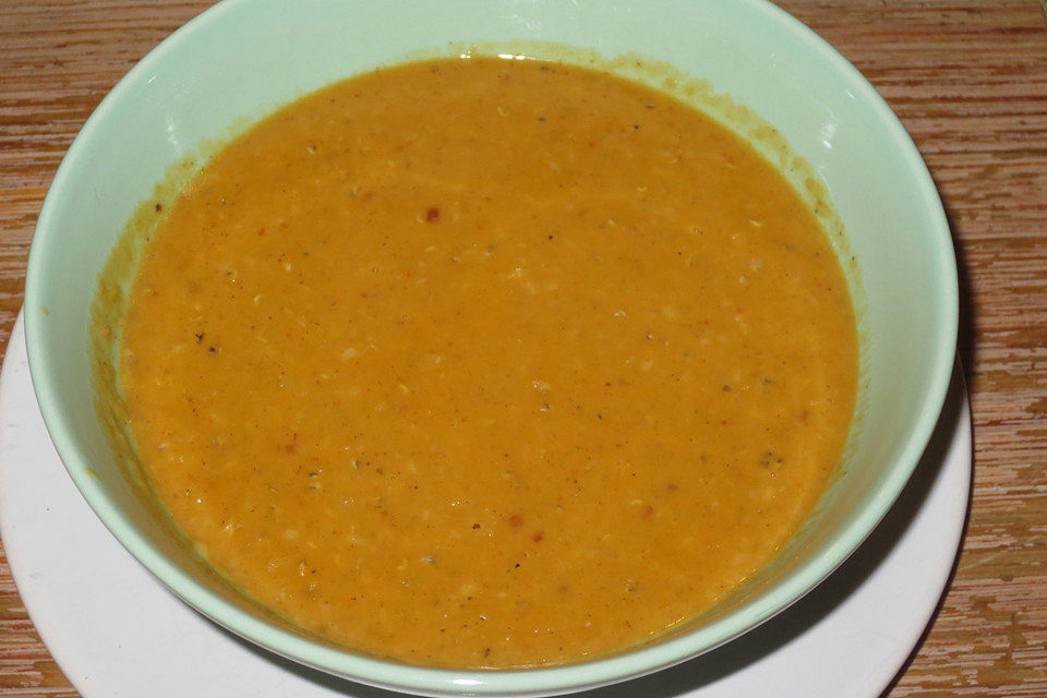 Curry-Linsensuppe