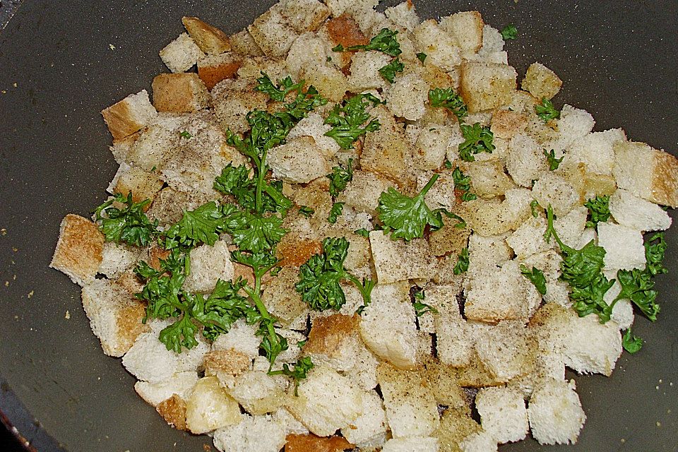 Italienische Croutons