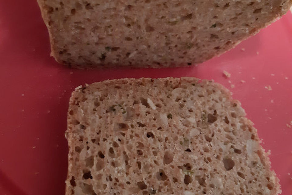 Dinkel-Bärlauchbrot mit Sonnenblumenkernen