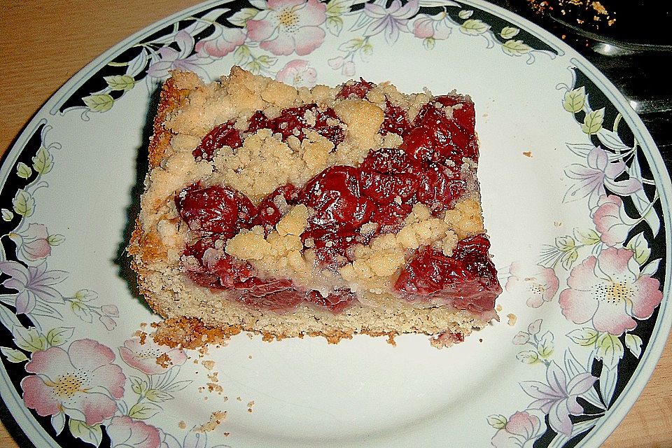 Kirsch - Streusel Kuchen