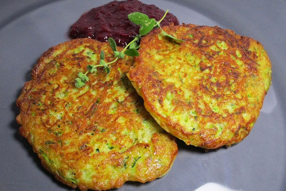 Zucchini-Kartoffelpuffer