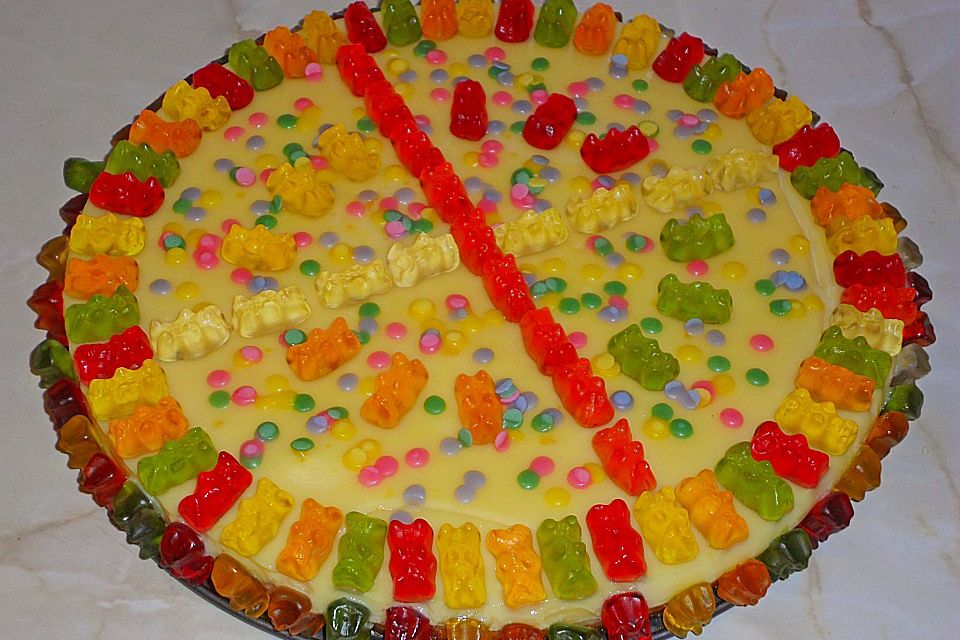 Gummibären Torte