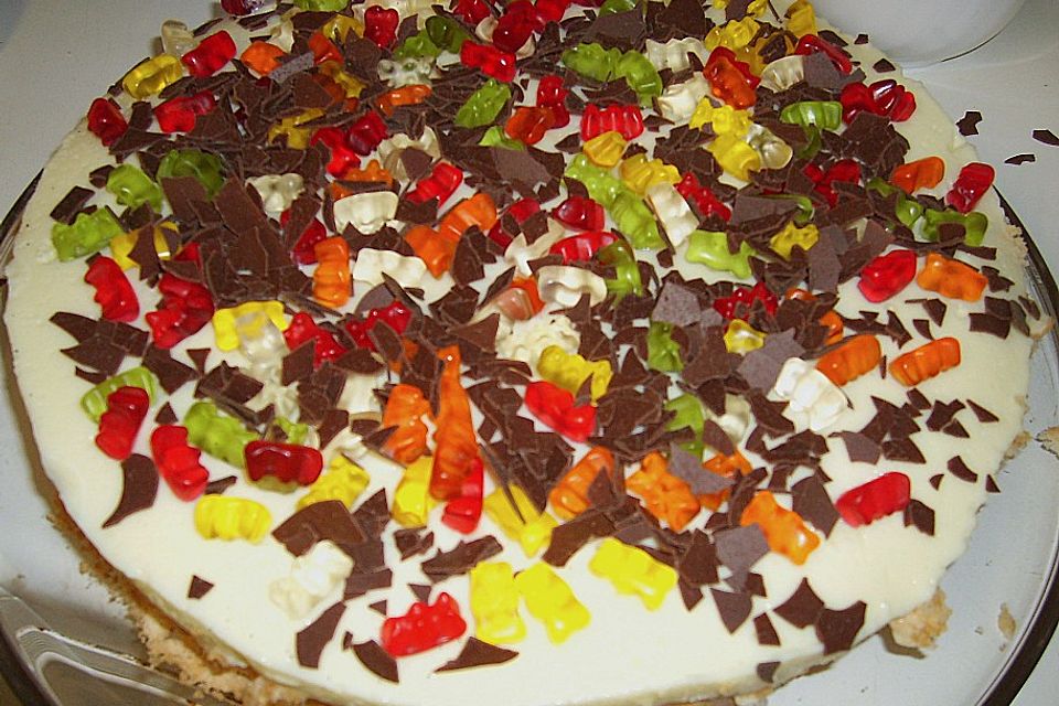 Gummibären Torte