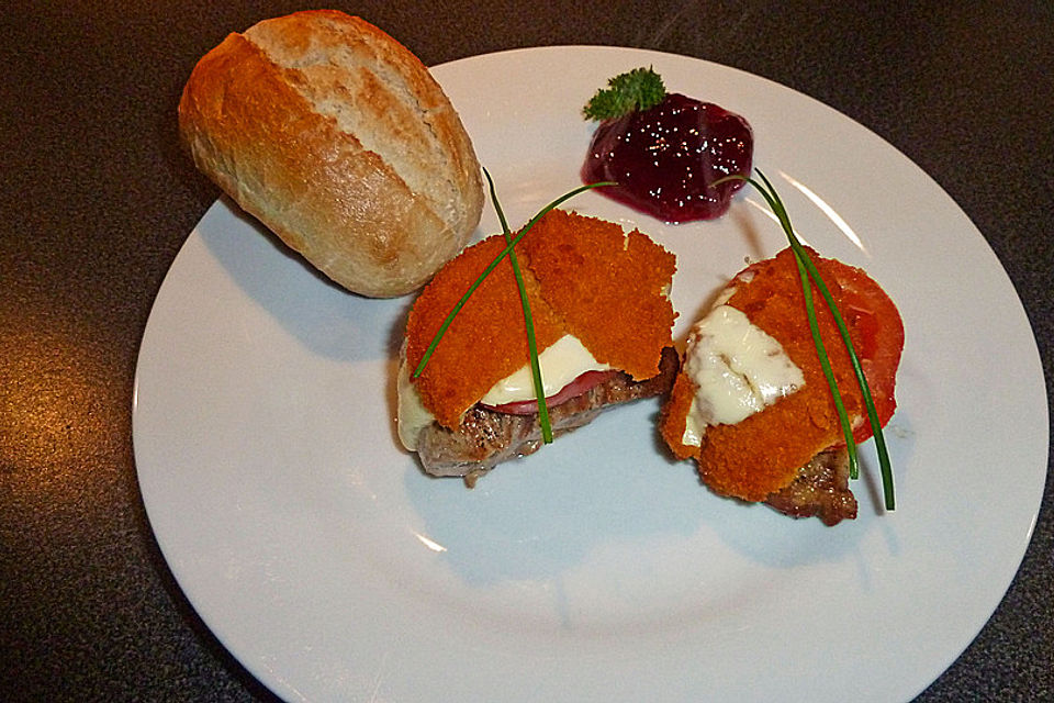 Medaillons mit Backcamembert