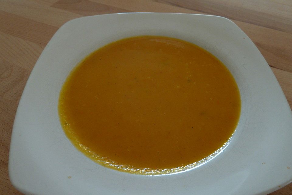 Gemüsecremesuppe