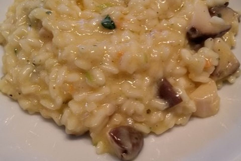 Risotto mit Kräuterseitlingen