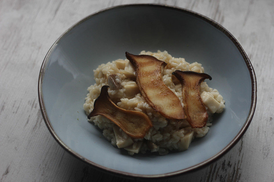 Risotto mit Kräuterseitlingen