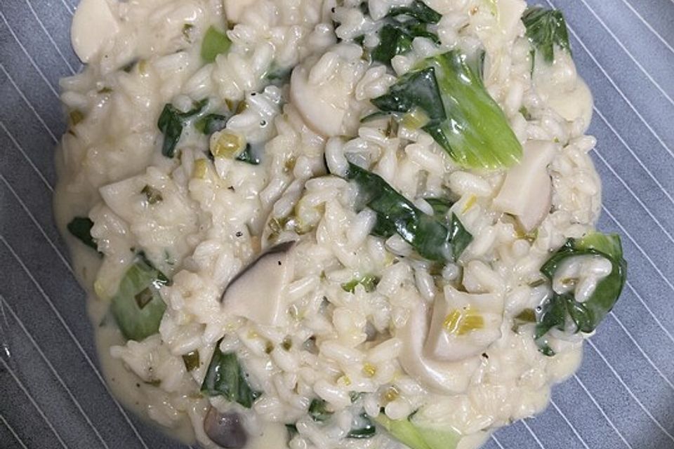 Risotto mit Kräuterseitlingen