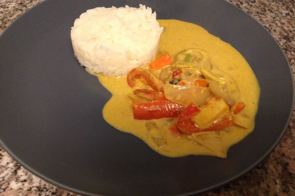 Gelbes Thai-Curry