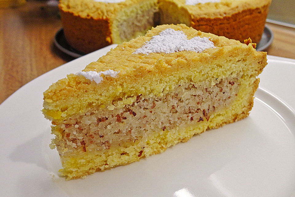 Mandel-Kokos-Kuchen