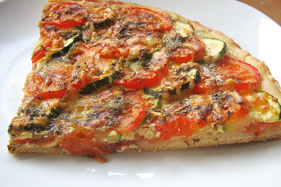 Zucchini-Tomaten-Kuchen