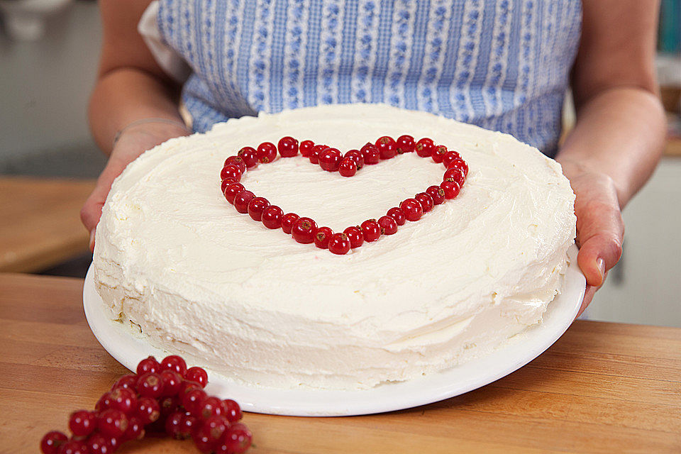 Torte aus Tortencreme