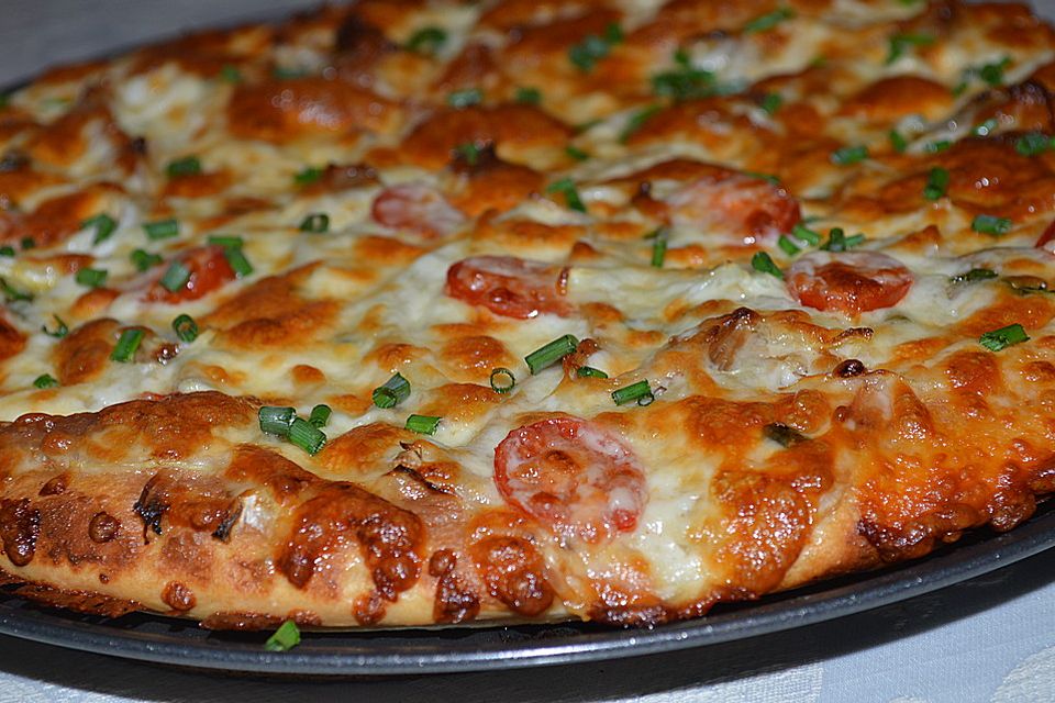 BBQ-Pizza