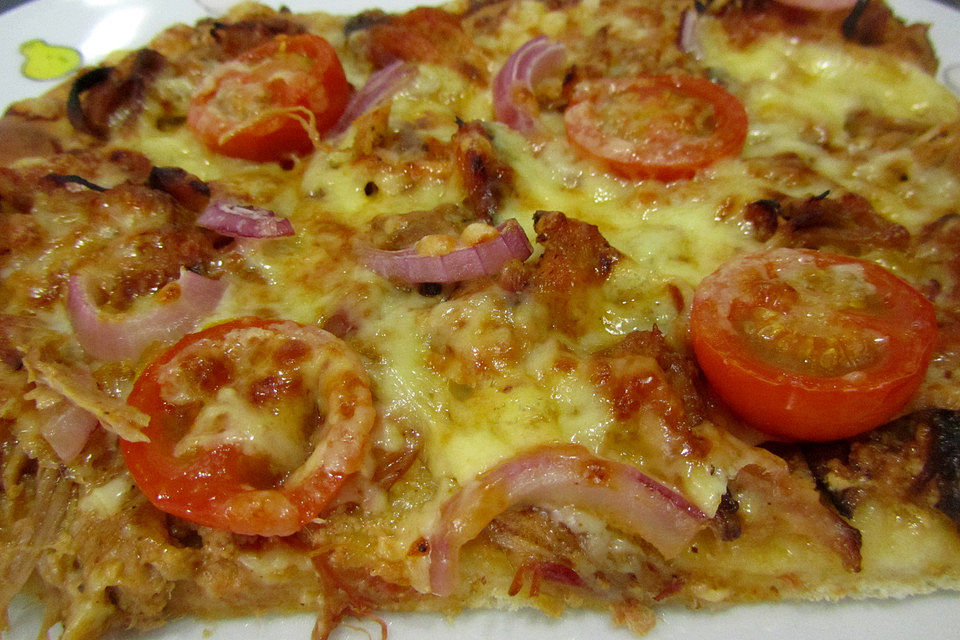 BBQ-Pizza