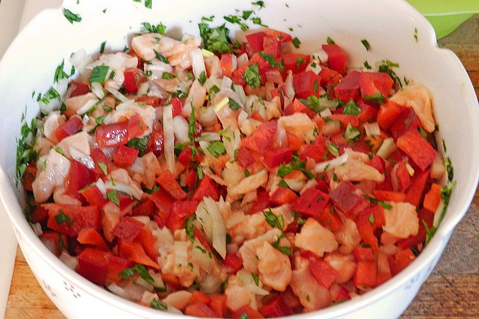 Ceviche aus Chile