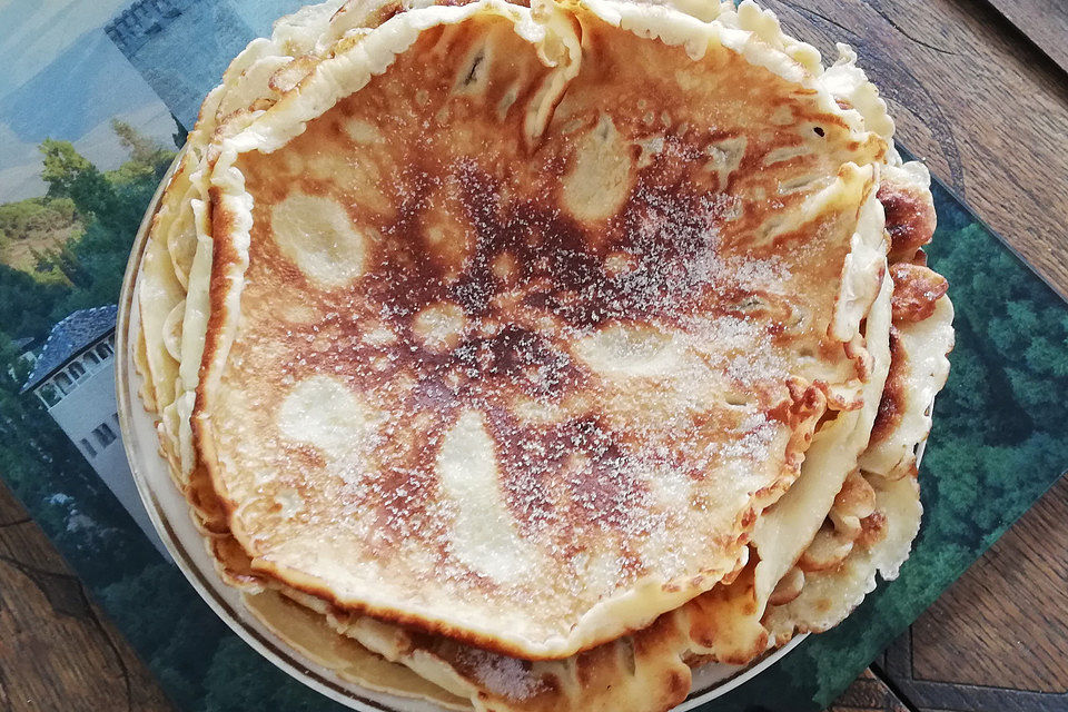 Pfannkuchen, Crêpe und Pancake