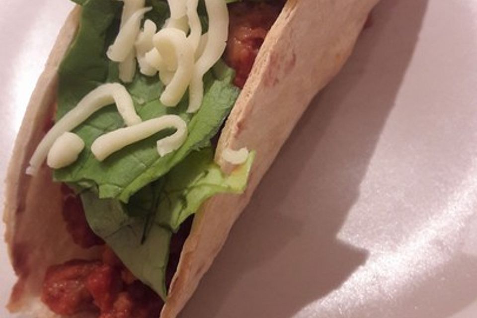 Hackfleisch-Tacos