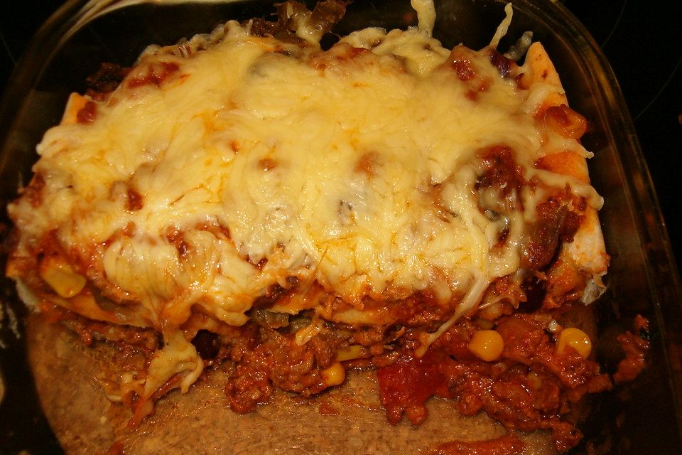 Enchilada-Auflauf