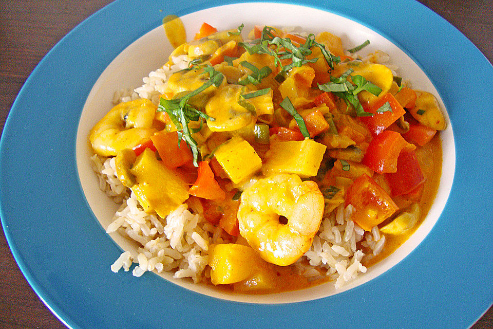 TASTErias Hühnchen-Curry